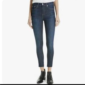 Rag & bone 10in ankle skinny jean